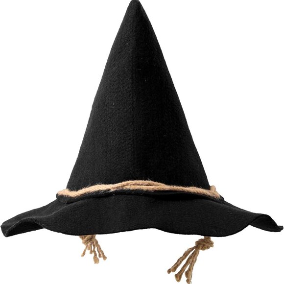 Other - Halloween Scarecrow Hat,Wizard Witch Hats Felt Wide Brim Pointed Hat Costume Acc